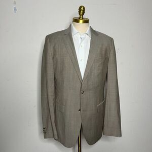 Hugo Boss Suit Blazer Mens Beige Wool‎ 42L